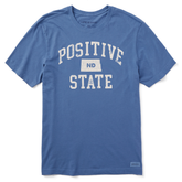 Men's Positive State North Dakota Short Sleeve Crusher Tee