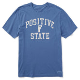 Men's Positive State Vermont Short Sleeve Crusher Tee