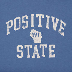 Men's Positive State Wisconsin Short Sleeve Crusher Tee