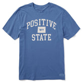 Men's Positive State Wyoming Short Sleeve Crusher Tee