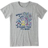 Women's Jake and Rocket Strange Trip Hike Short Sleeve Crusher Tee