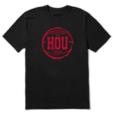 Men's Houston Basketball Short Sleeve Crusher Tee