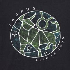 Men's Trippy Taurus Short Sleeve Crusher Tee