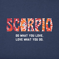 Men's Scorpio Tie Dye Short Sleeve Crusher Tee