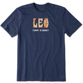Men's Leo Tie Dye Short Sleeve Crusher Tee