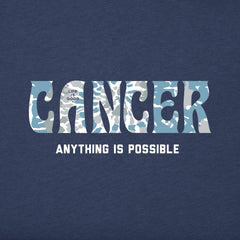 Women's Cancer Tie Dye Short Sleeve Crusher Tee