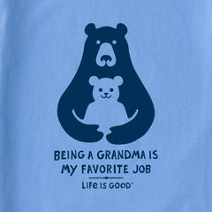 Women's Grandma's Fave Short Sleeve Vee