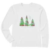 Women's Christmas Hike Long Sleeve Crusher Tee
