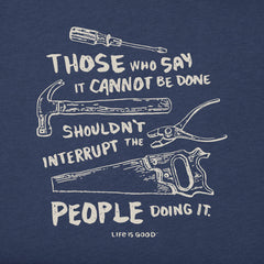 Men's Don't Interrupt - Tools Short Sleeve Crusher Tee