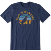 Men's Man's Best Friends Short Sleeve Crusher Tee