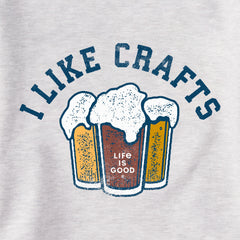 Men's I like Crafts Simply True Crew