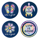 Tie Dye Coaster Set