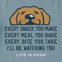 Men's I'll Be Watching You Long Sleeve Crusher Tee