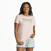 Women's Butterfly Trio Lightweight Sleep Tee
