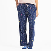 Women's Happy Hour Pattern Snuggle Up Sleep Pant