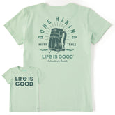 Women's Happy Trails Hiking Pack Short Sleeve Crusher Tee