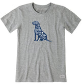 Women's Home is Where Your Dog is Short Sleeve Tee