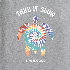 Men's Tie Dye Turtle Short Sleeve Crusher Tee