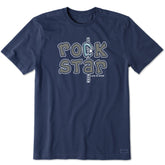 Men's Rock Star Short Sleeve Crusher Tee