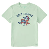Men's Keep It Simple Adirondack Jake Short Sleeve Crusher Tee