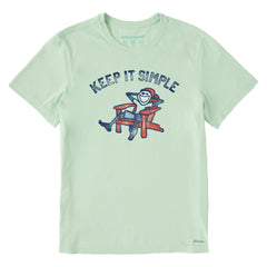 Men's Keep It Simple Adirondack Jake Short Sleeve Crusher Tee