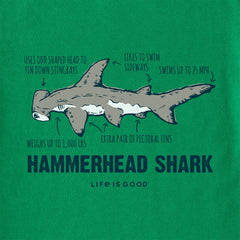 Kids Hammerhead Shark Short Sleeve Crusher Tee