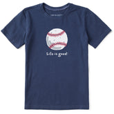 Kids Baseball Short Sleeve Crusher Tee