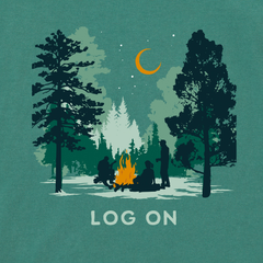 Men's Log On Campfire Short Sleeve Tee