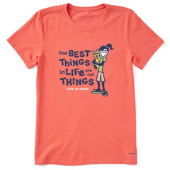 Women's Jackie Rocket Little Things Short Sleeve Crusher Tee