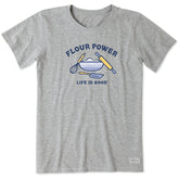 Women's Flour Power Short Sleeve Crusher Tee