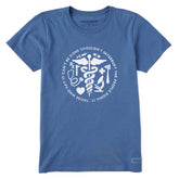 Women's Don't Interrupt The Experts Short Sleeve Crusher Tee