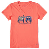 Women's Jackie Unlimited Smileage Short Sleeve Vee