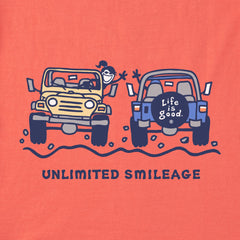 Women's Jackie Unlimited Smileage Short Sleeve Vee