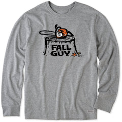 Men's Fall Guy Saw Long Sleeve Crusher Tee