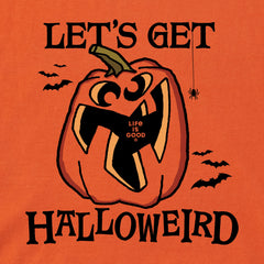 Men's Let's get Halloweird Short Sleeve Crusher Tee