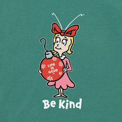 Women's Cindy-Lou Be Kind Short Sleeve Crusher Tee