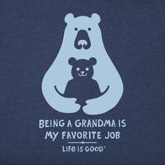 Women's Grandma's Fave Short Sleeve Vee