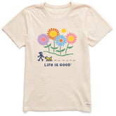 Women's Jackie and Rocket Wildflowers Short Sleeve Tee