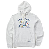 Men's Jake and Rocket Lighthouse Walk Simply True Fleece Hoodie
