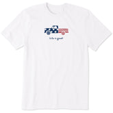 Men's Patriotic Truck Short Sleeve Tee
