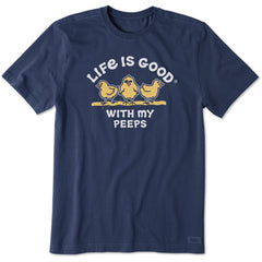 Men's LIG With My Peeps Short Sleeve Crusher Tee