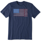 Men's Fishing Flag Short Sleeve Tee
