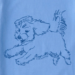 Women's Flying Doodle Short Sleeve Crusher Tee