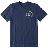 Men's Hello Darkness My Old Friend Short Sleeve Crusher Tee