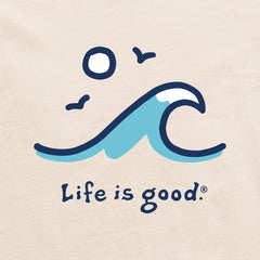 Men's Wave Curl Short Sleeve Tee