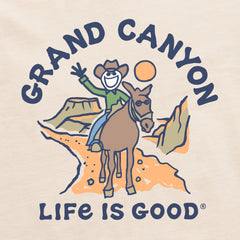 Women's Grand Canyon Jake Mule Ride Short Sleeve Crusher Tee