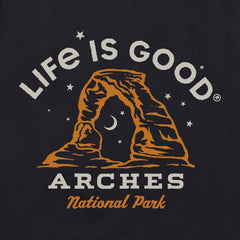 Women's Arches National Park Hand Drawn Short Sleeve Crusher Tee