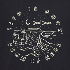 Women's Grand Canyon From Up Here Short Sleeve Crusher Tee