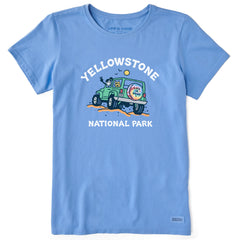 Women's Jackie and Rocket Yellowstone 4x4 Short Sleeve Crusher Tee