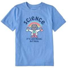 Kids Science Is Like Magic Short Sleeve Crusher Tee